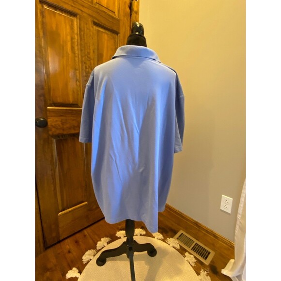 Duluth Polo Shirt 40 Grit Mens Short sleeved Baby Blue Size 3XL Casual - Picture 4 of 7